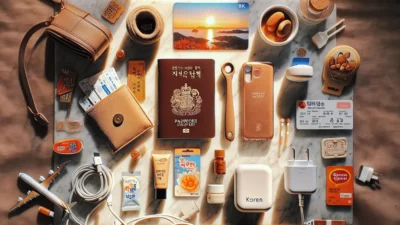 韓国旅行の持ち物リスト｜2泊3日のソウル旅行準備ガイド